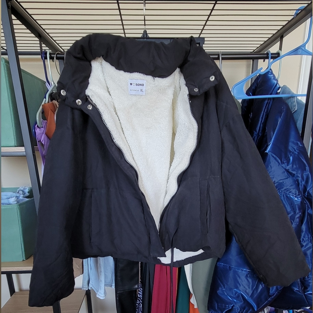 MARSHALLS (CISONO) Sherpa Lined Coat